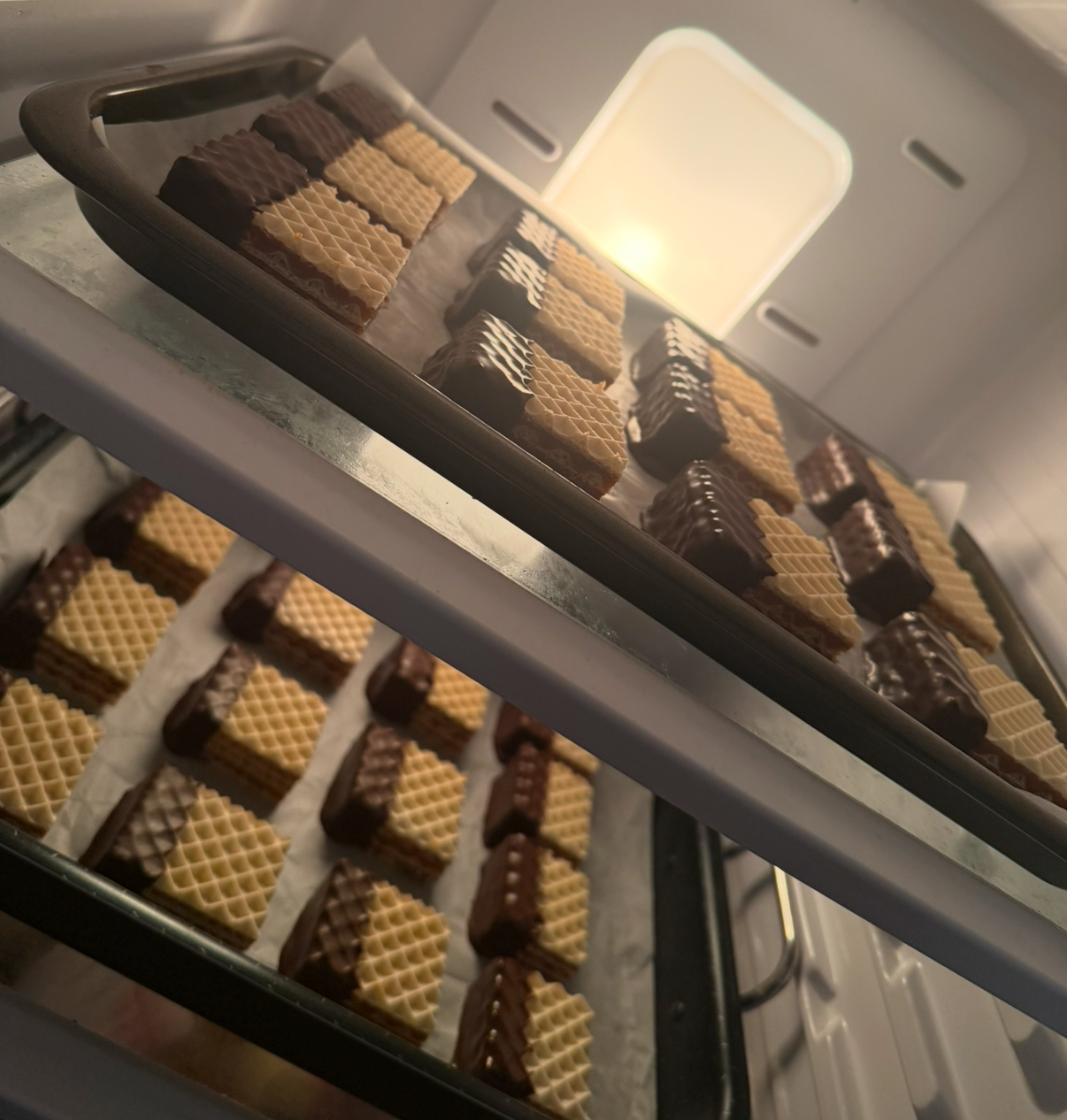 Caramel Nut Wafers